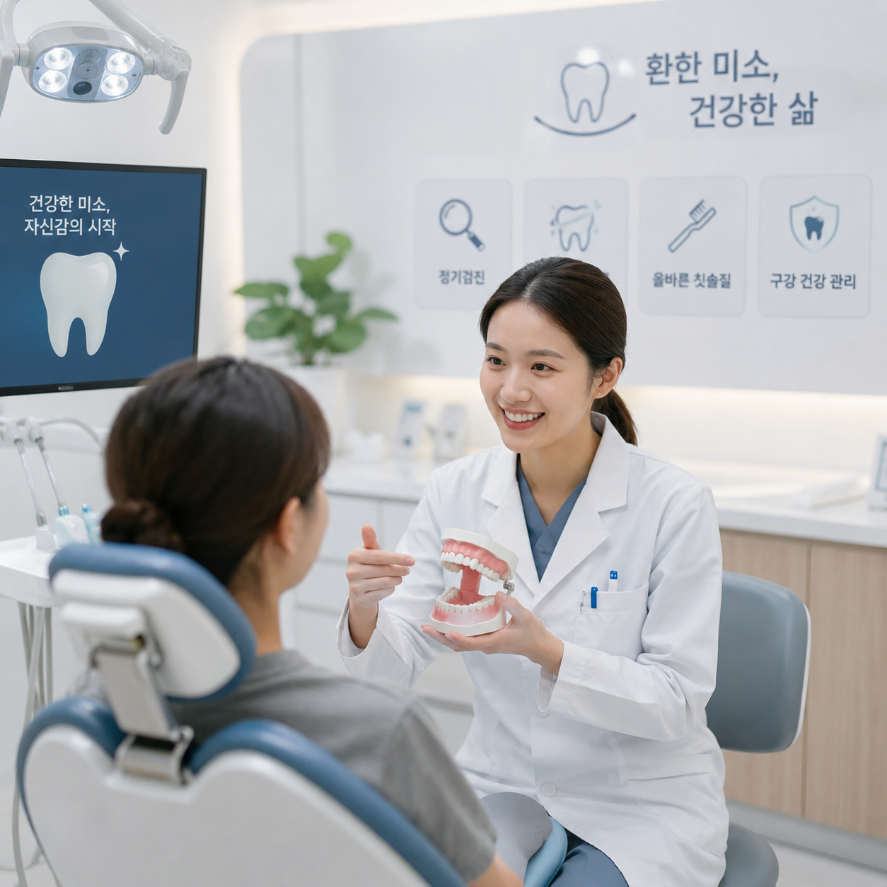 Dental consultation and implant care